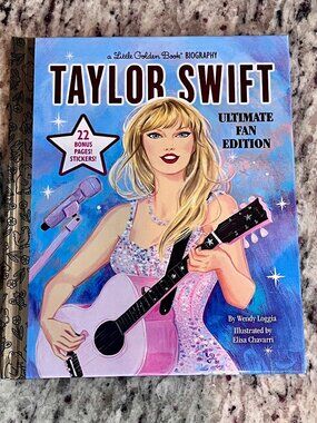 Taylor Swift Ultimate Fan Edition Little Golden Book Biography